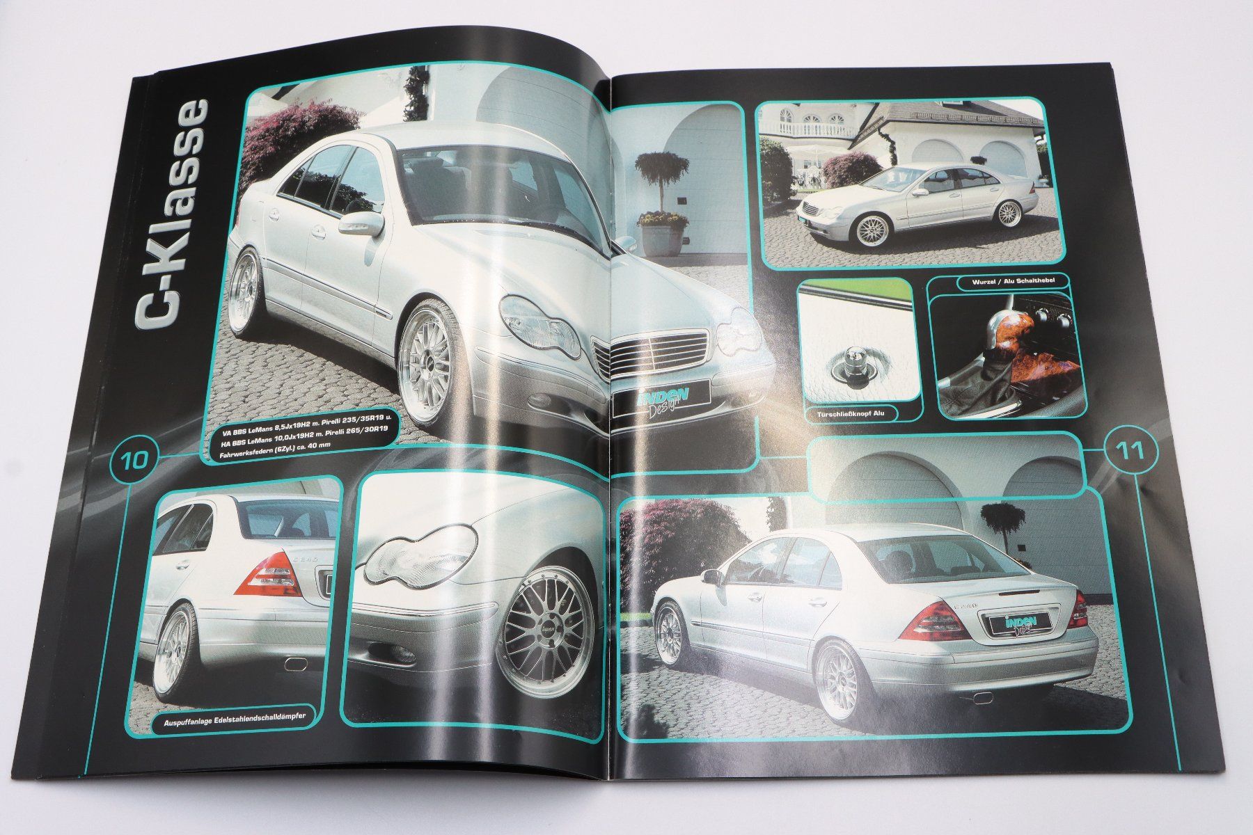 Mercedes-Benz Documenti: Inden Design Mercedes Tuning Modellprogramm 2000 Prospekt – Usato da Bühl b.Aarberg venduto da Collectorpassions 4