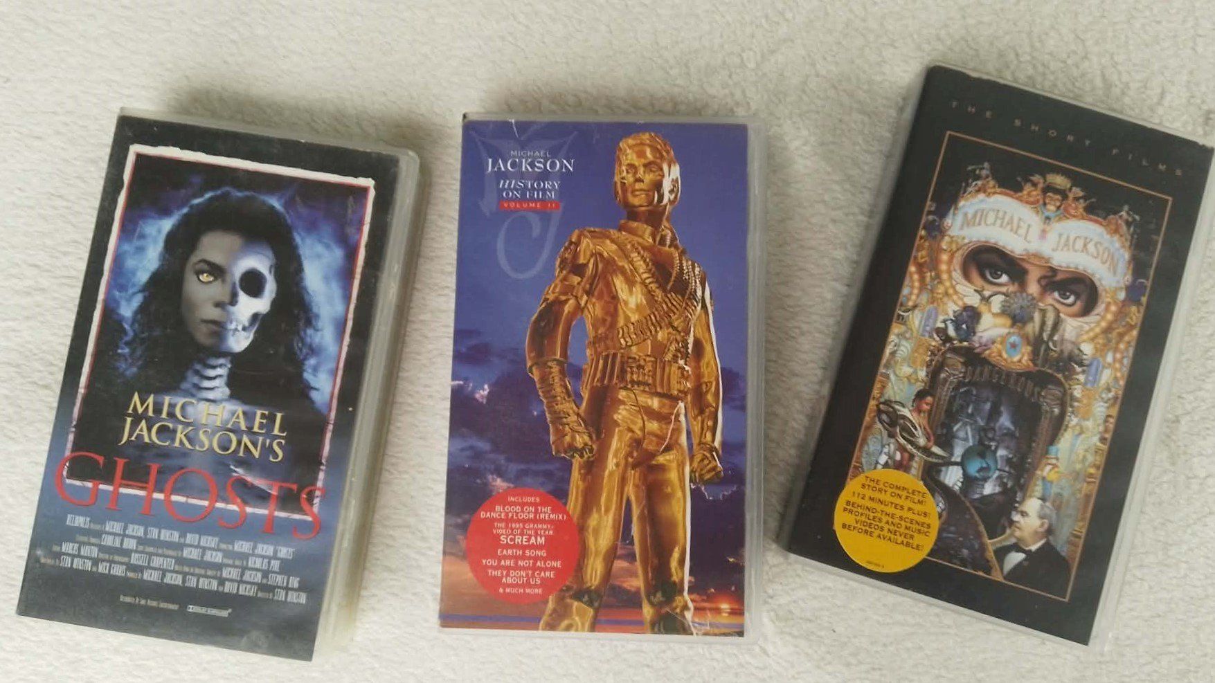 Tutti i VHS: Michael Jacksons VHS Videokassetten – Usato da Dornach venduto da baubiologe61