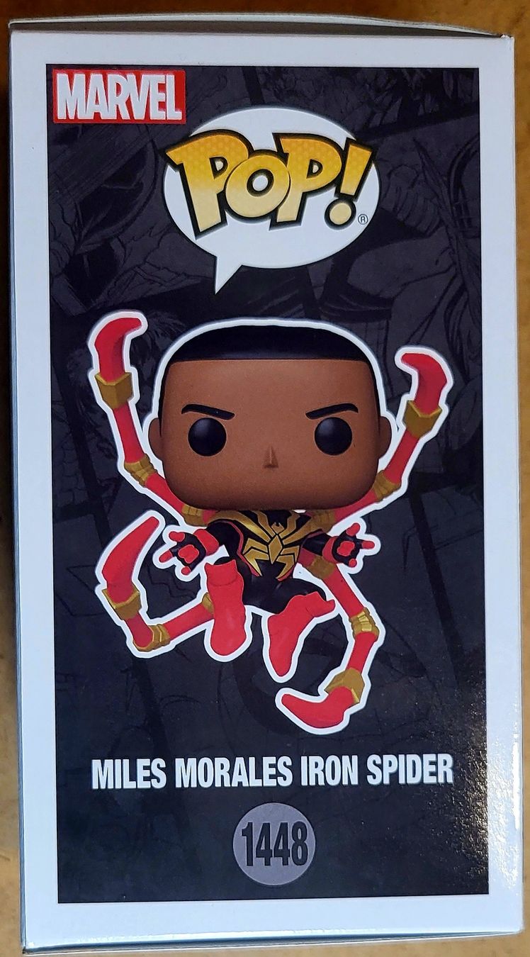 Funko Figuren: Funko Pop Marvel  Miles Morales Iron Spider CHASE – Neu (gemäss Beschreibung) aus Montet (Glâne) von KOADA 3