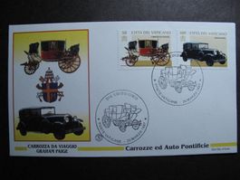 Vatikan 1997 FDC Transport Graham Paige, Kutsche