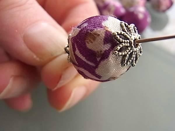 Tessuti: Stoff Textil Perle  lila violett   16 mm – Nuovo (secondo la descrizione) da Alpnachstad venduto da perlengaby 2