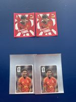 2 Stickers Lamine Yamal Topps Espagne 2 Cartes Lamine Yamal