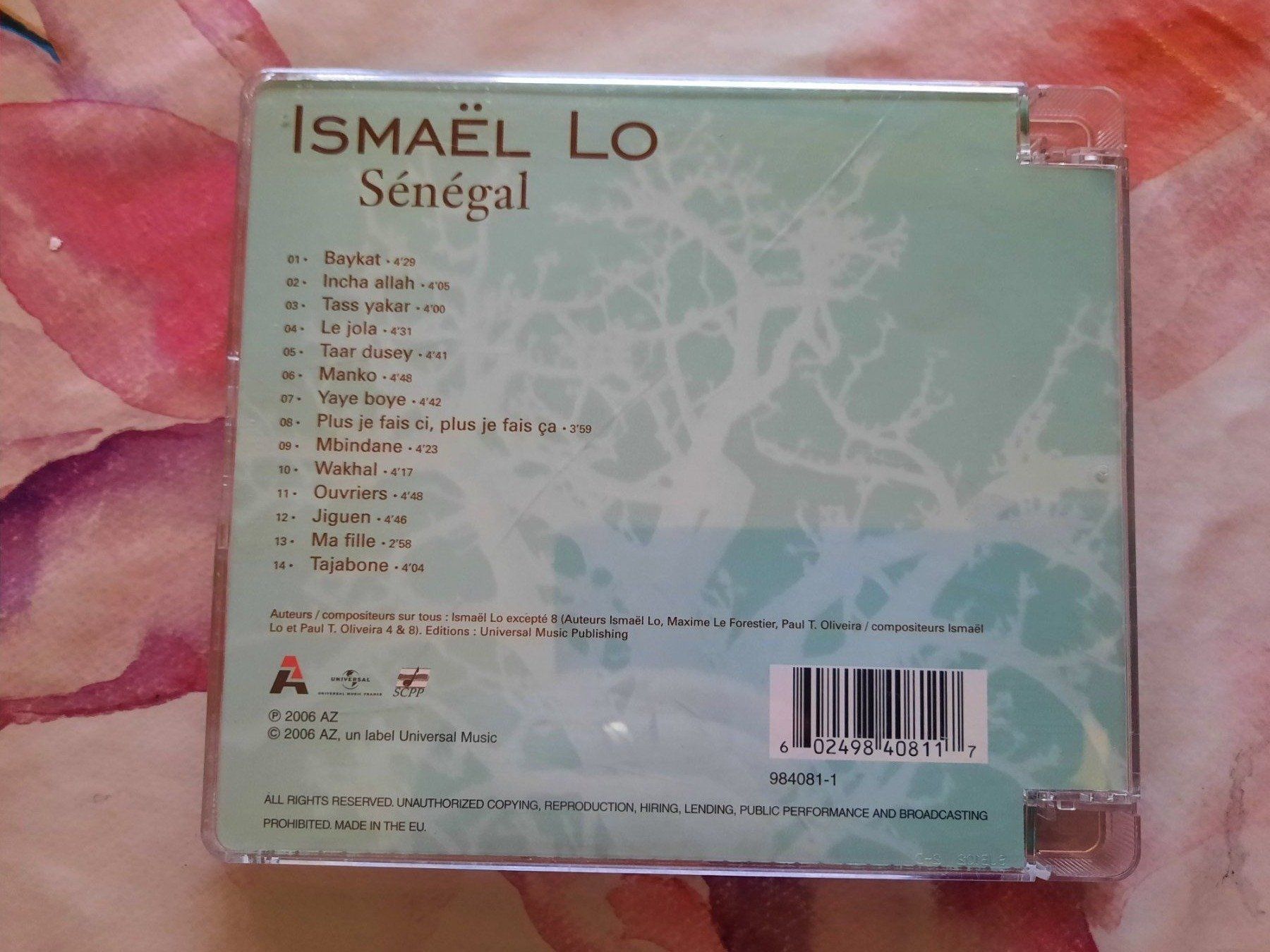 CDs: CD Ismael Lo - Sénégal – D'occasion à Pully par bro_n52j 1
