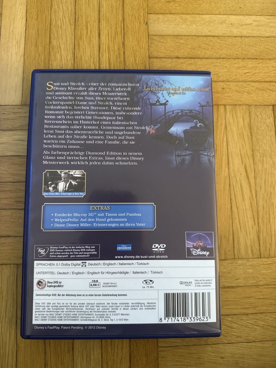 Tutti i DVDs: Susi und Strolch – Usato da Brunnen venduto da pel_vk7g 1