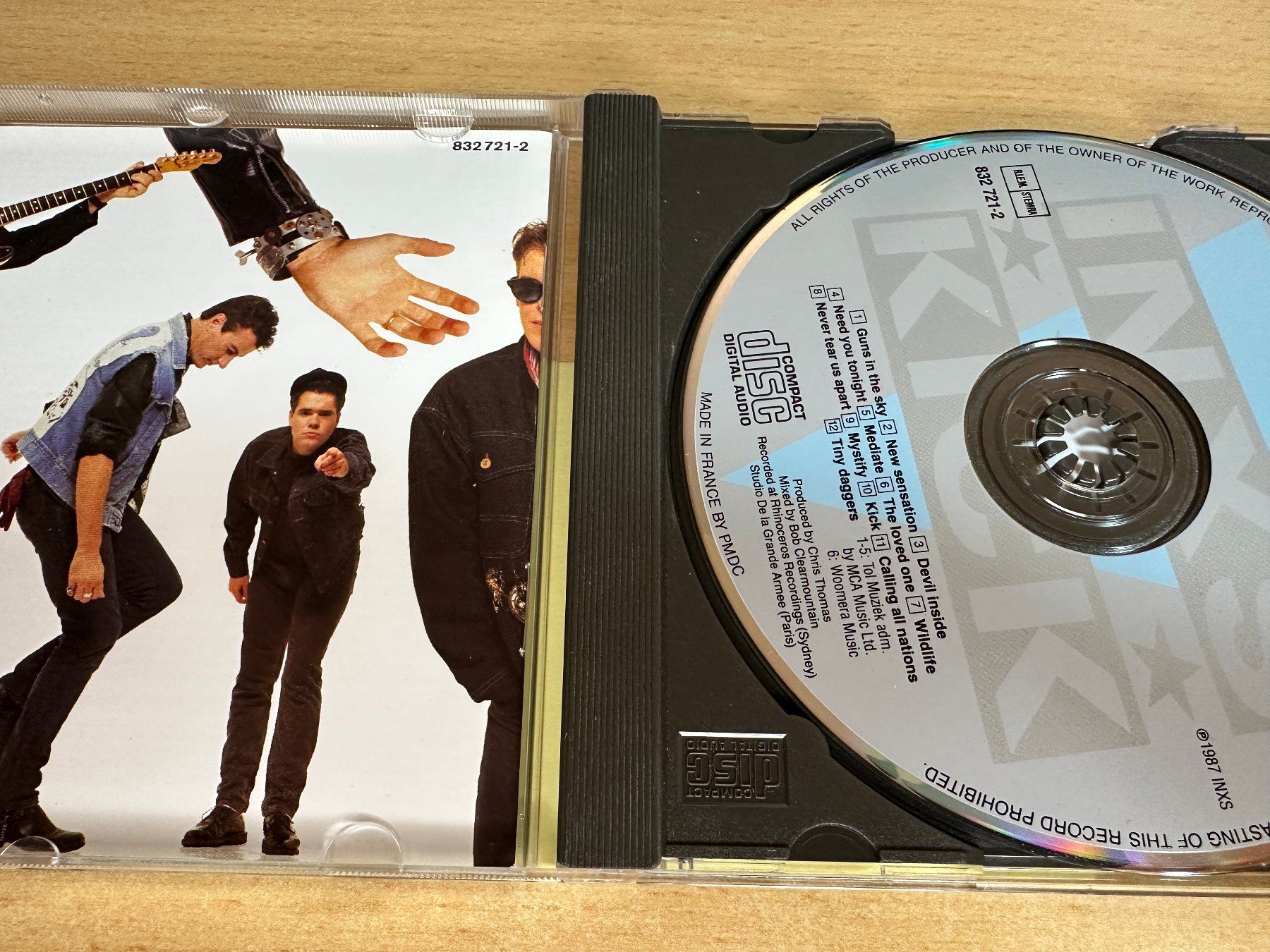 CD: J3 INXS – Kick – Usato da Rikon im Tösstal venduto da Alpenmutz 2