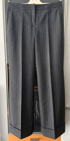 Gaddis  Marlene Hose, gerades Bein, Umschlag Gr.38, 75%Wolle