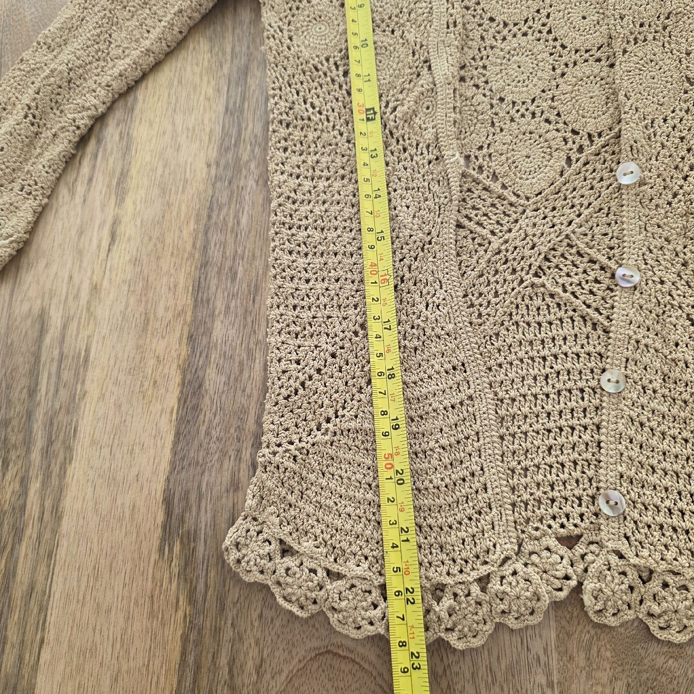Giacche: Gehäkelte Sommer Strickjacke, Grösse XS, gebrauchte – Usato da Rheinsulz venduto da Gilea 3