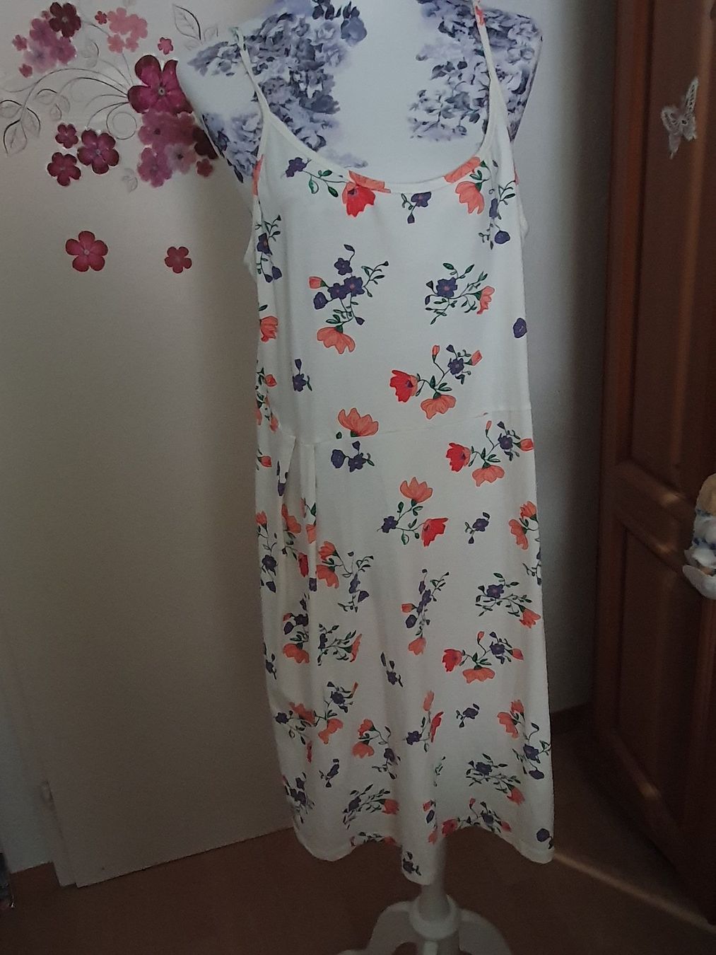 Kleider: Sommerkleid Blumig XL – Neu (gemäss Beschreibung) aus Klingnau von Fee1960 3
