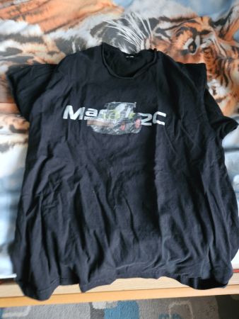 T-shirt noir (tracteur)