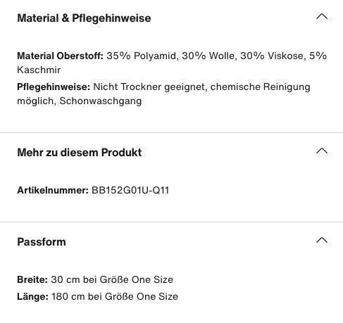 Echarpes: Hugo Boss MICATI Schal – D'occasion à Wettingen par mvilen 5