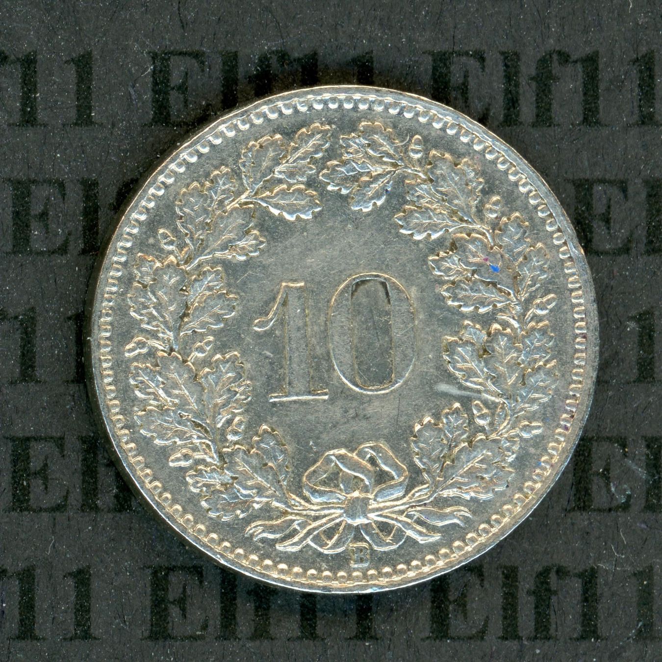 Tutti le monete: CHF___0.10 1933 -vz 10 Rappen – Usato da Widnau venduto da Elf11 1