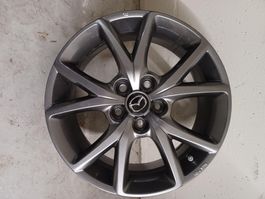 4 Neuwertige Original Alufelgen  Mazda Borbet 6.5Jx17 ET45 1
