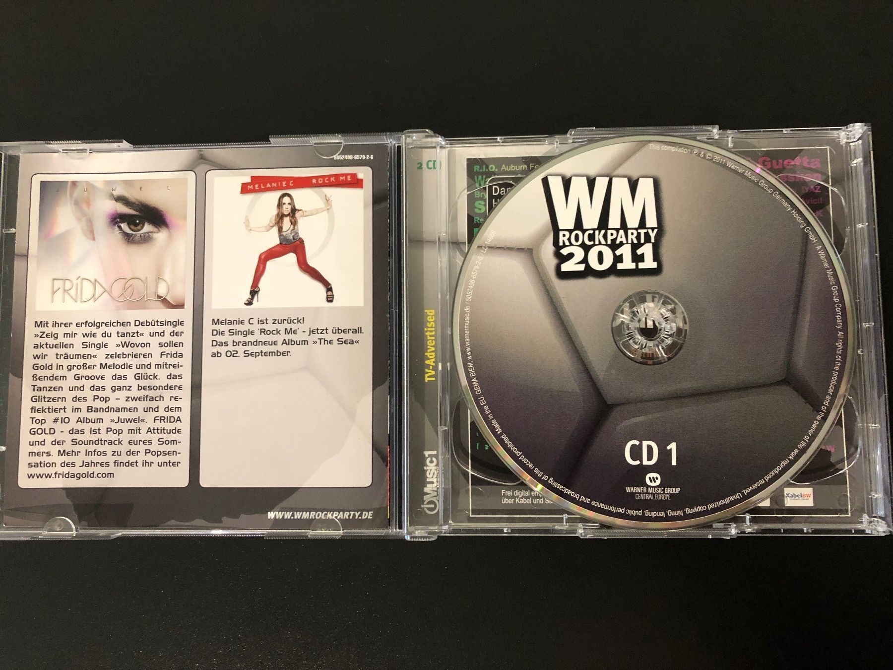 CD: WM Rockparty 2011 2CD – Usato da Schübelbach venduto da Klabauterli 2