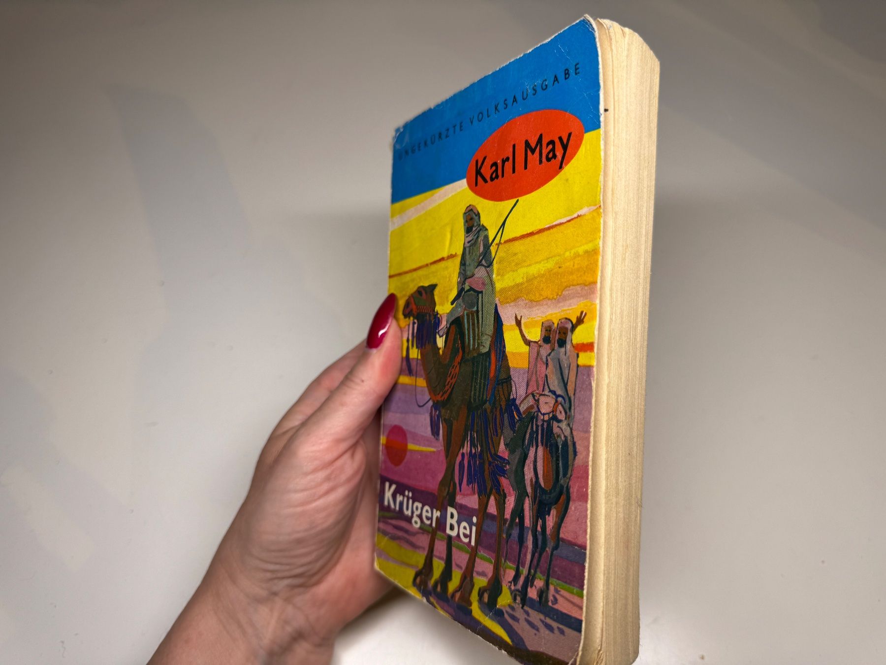 Libri: ROMAN: Karl May, Krüger Bei – Usato da Grosswangen venduto da Kleine.Knoepfe 1