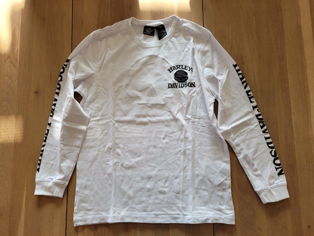 Harley-Davidson Dealer Sweatshirt H-D Name Crew/Skull BP Für Herren