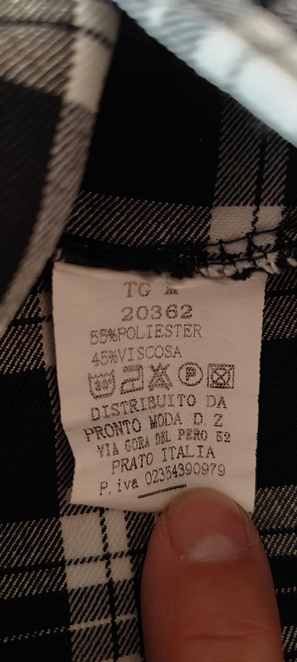Leggings: Leggings schwarz weiss – Usato da Feusisberg venduto da Sindbad3 1