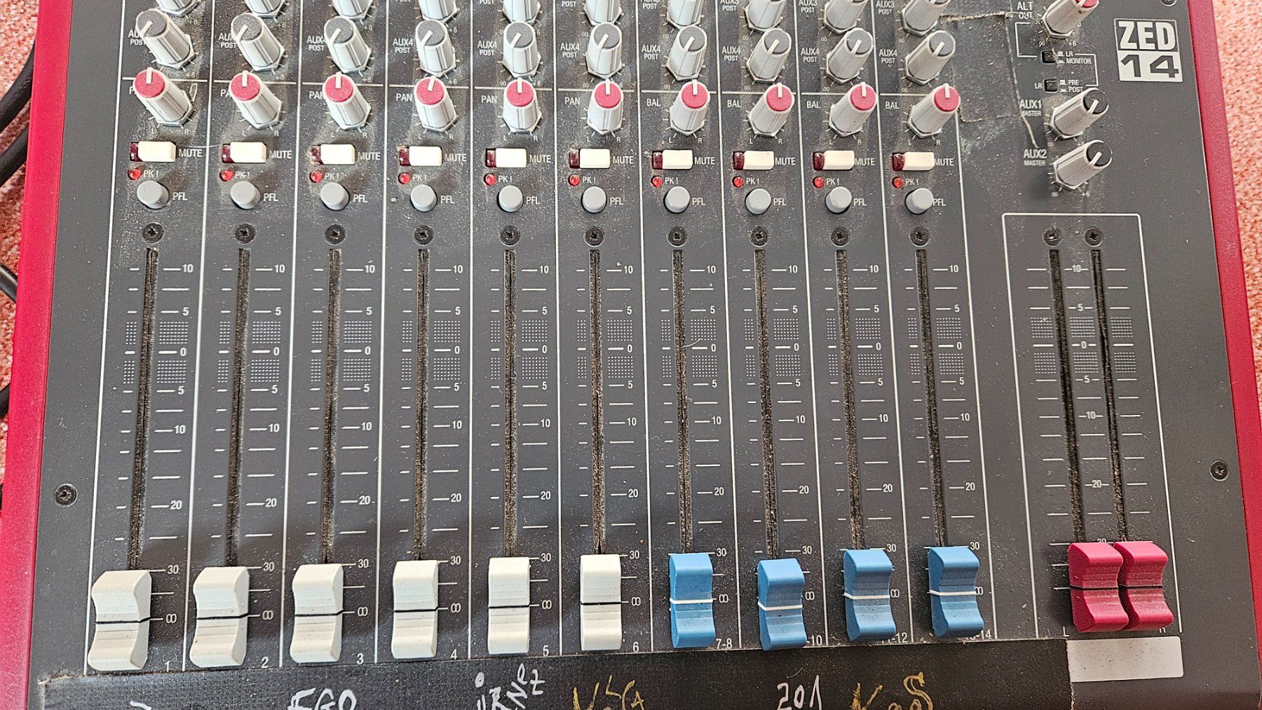 Console di mixaggio: Allen + Heath zed 14 – Usato da zürich venduto da markusw0102 1