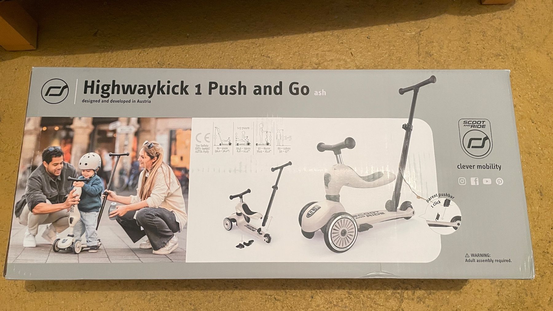 Kickboard: Scoot and Ride Push & Go and Helmet S – Neu und originalverpackt aus Thalwil von jai_ypl7 4