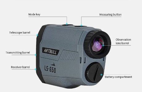 Misurare: Digital Laser Entfernungsmesser 650m – Nuovo e nell'imballaggio originale da Châtelaine venduto da topshop.switzerland 5