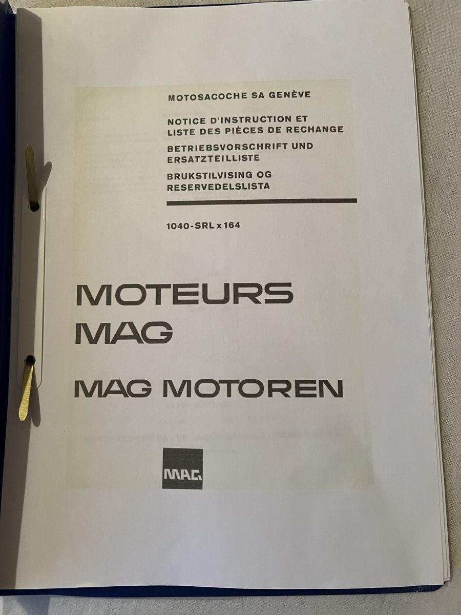 Zylinderkopfdichtung Reparaturanleitung für MAG Motor 1040 Gutbrod 1040-65