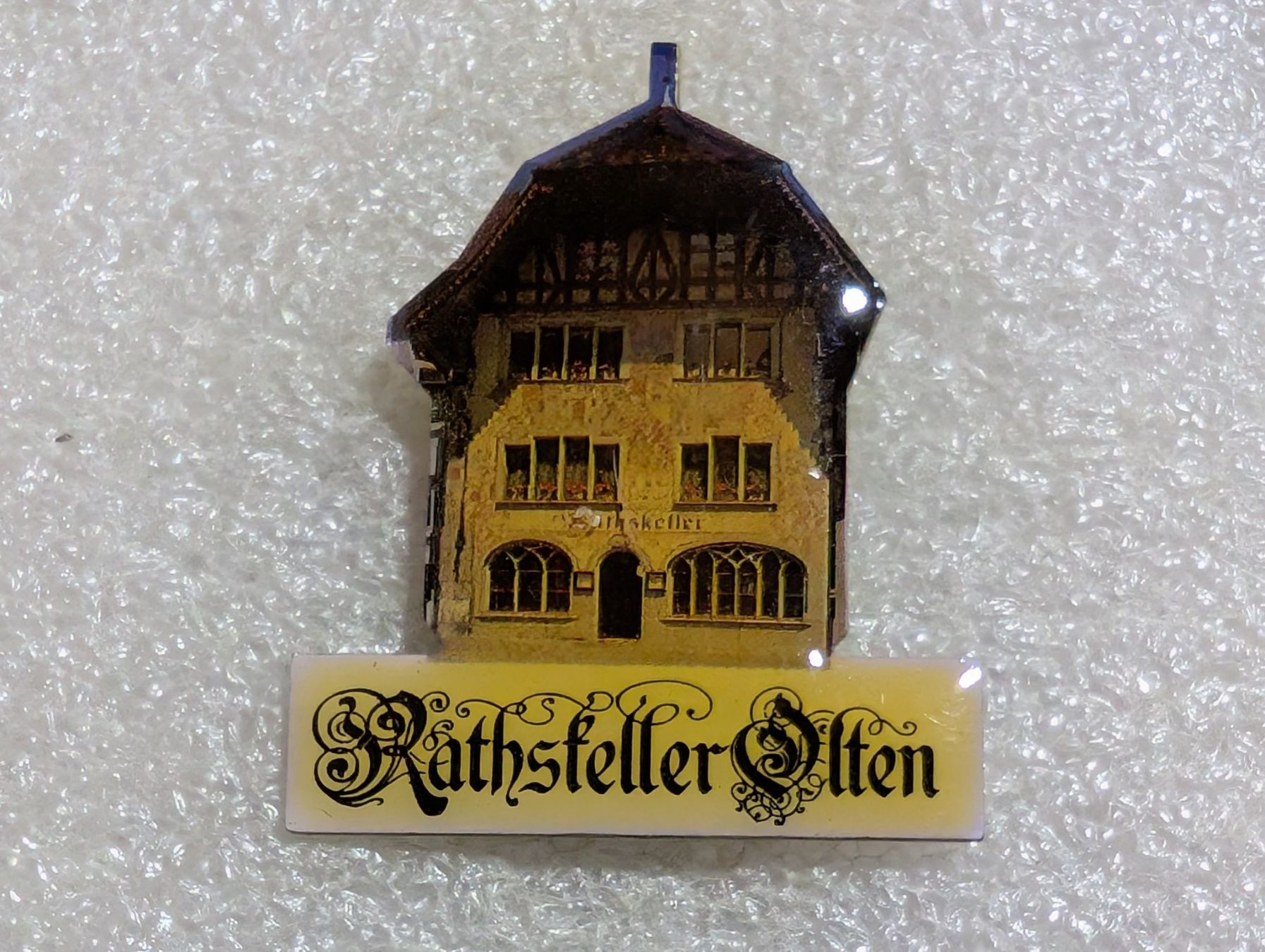 Placchette & Badge: Ansteckpin 96: Rathsfeller Olten – Usato da Oppligen venduto da Pin-Fall-Shop