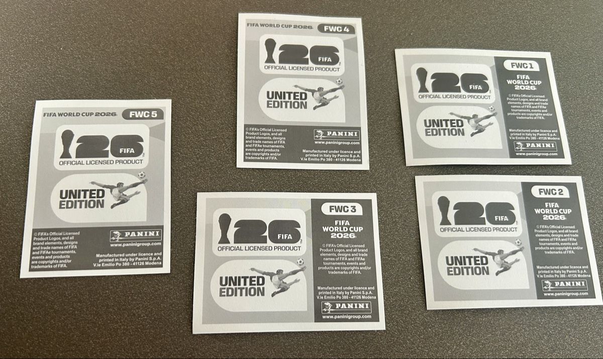 Panini Sammelbilder & Trading cards: Panini Sondersticker FWC 1 bis 5 – Neu (gemäss Beschreibung) aus Brütten von GastonZ 1