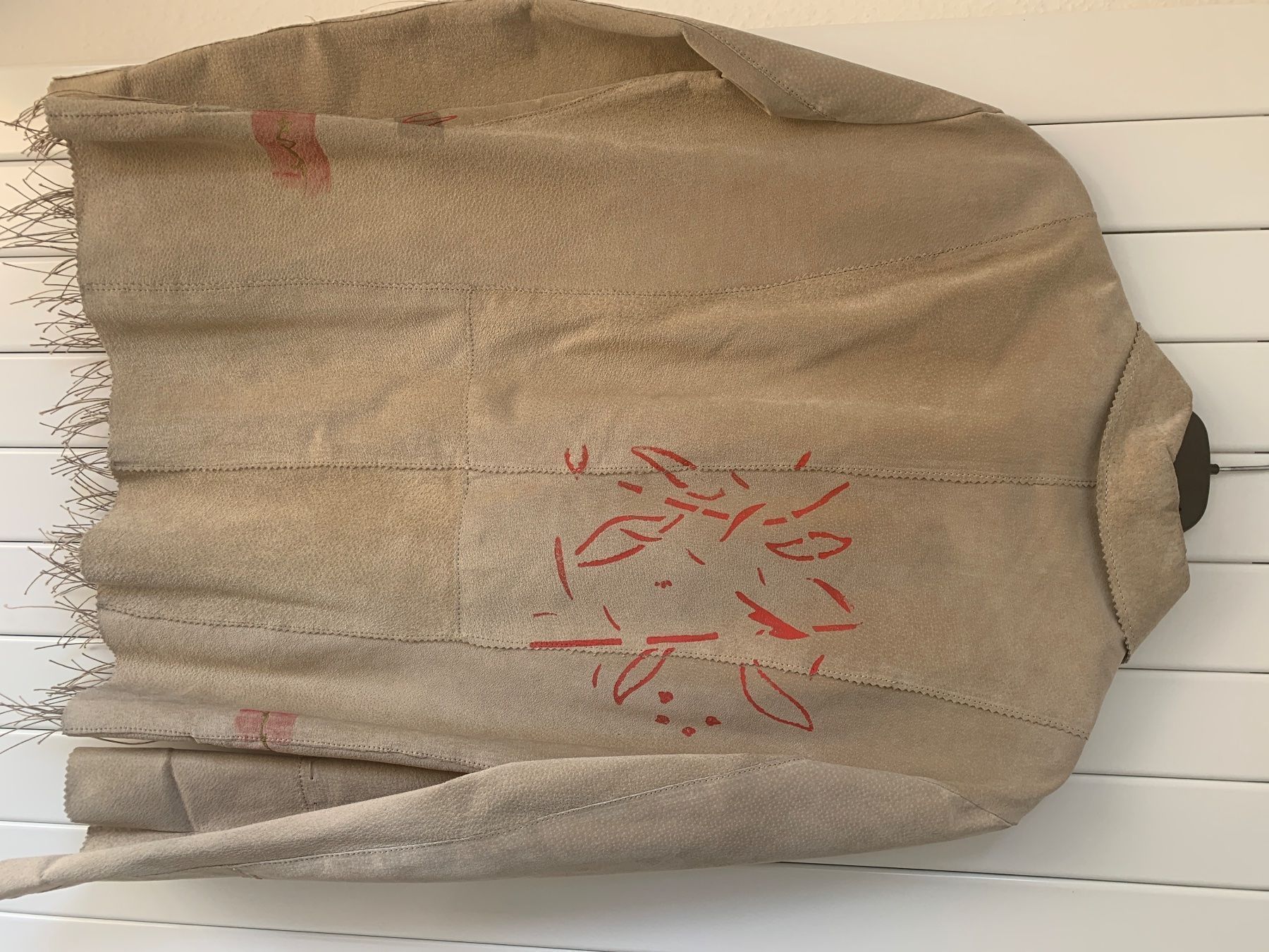 Vestes: Veste cuir «  indienne » – D'occasion à Küssnacht am Rigi par FFKA 6