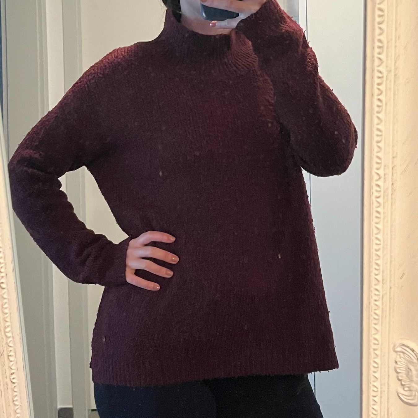Only Pulls & Sweat-shirts: Strickpullover in Bordeaux – D'occasion à Horw par mira_6p85 1