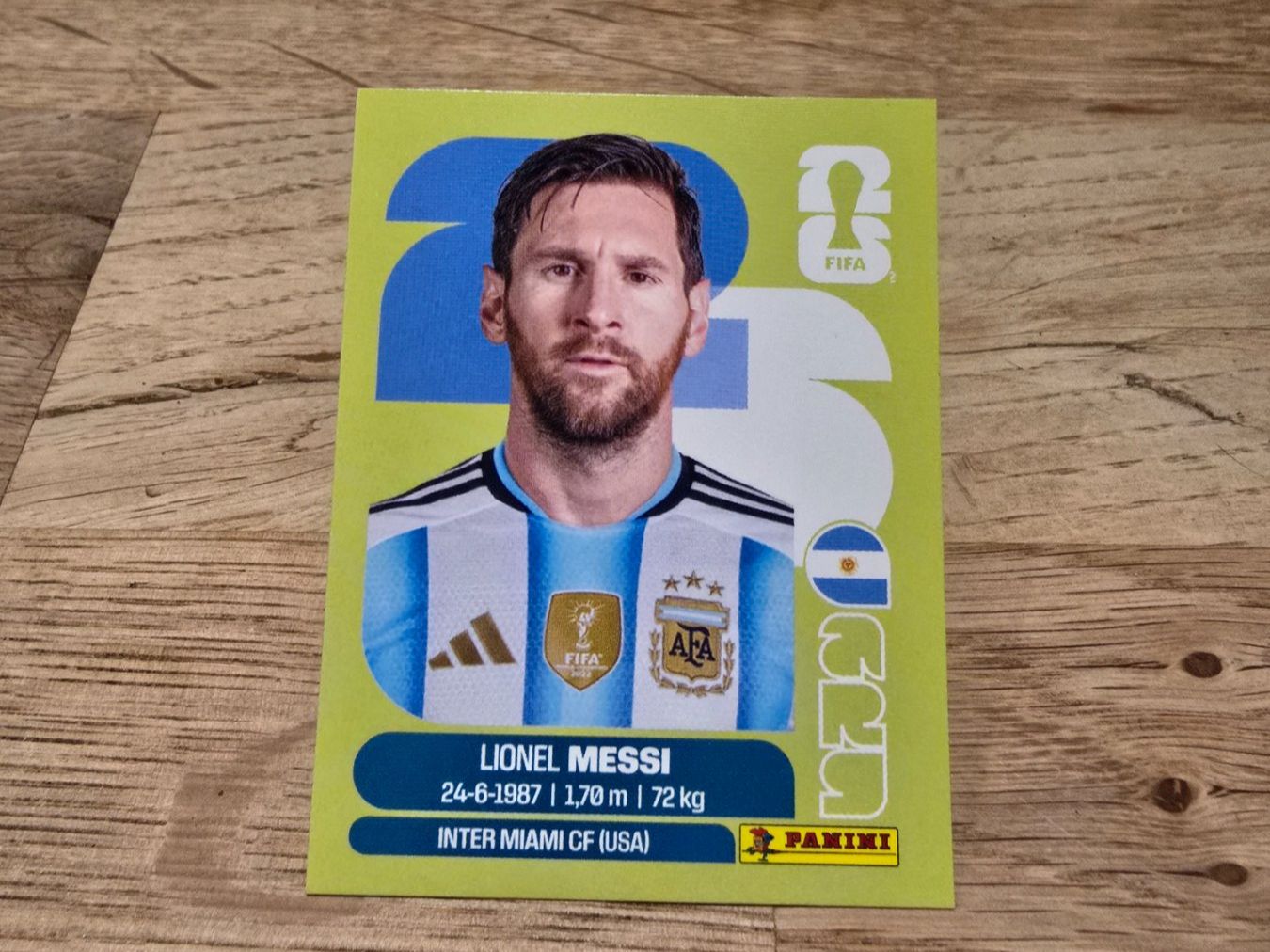 Panini Carte collezionabili: Panini ARG17 L. Messi – Usato da Attalens venduto da mic_6tyd