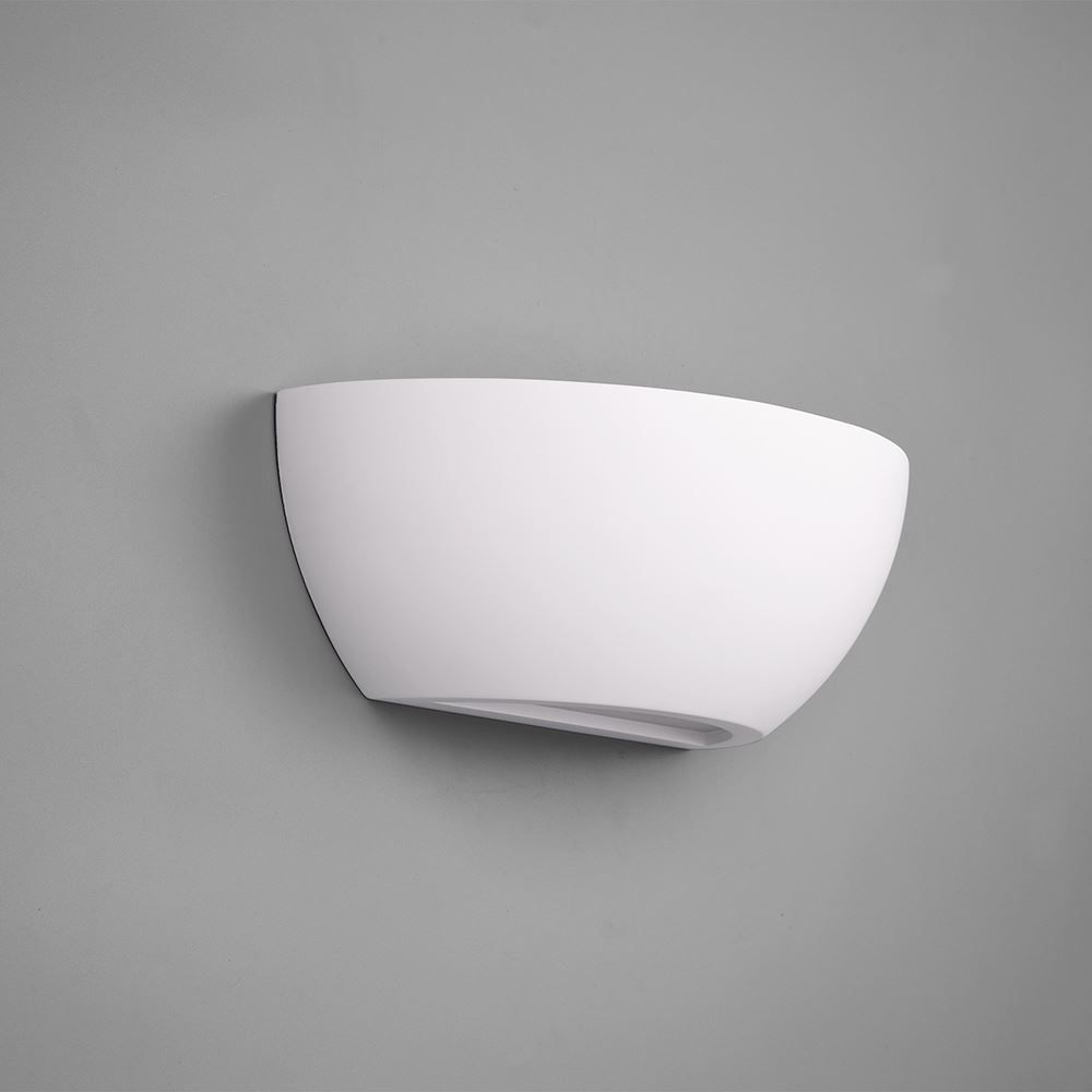 Lampade: Wandleuchte, Weiss, 25 cm x 9 cm, Gips – Nuovo (secondo la descrizione) da Kreuzlingen venduto da Smart-Light 5