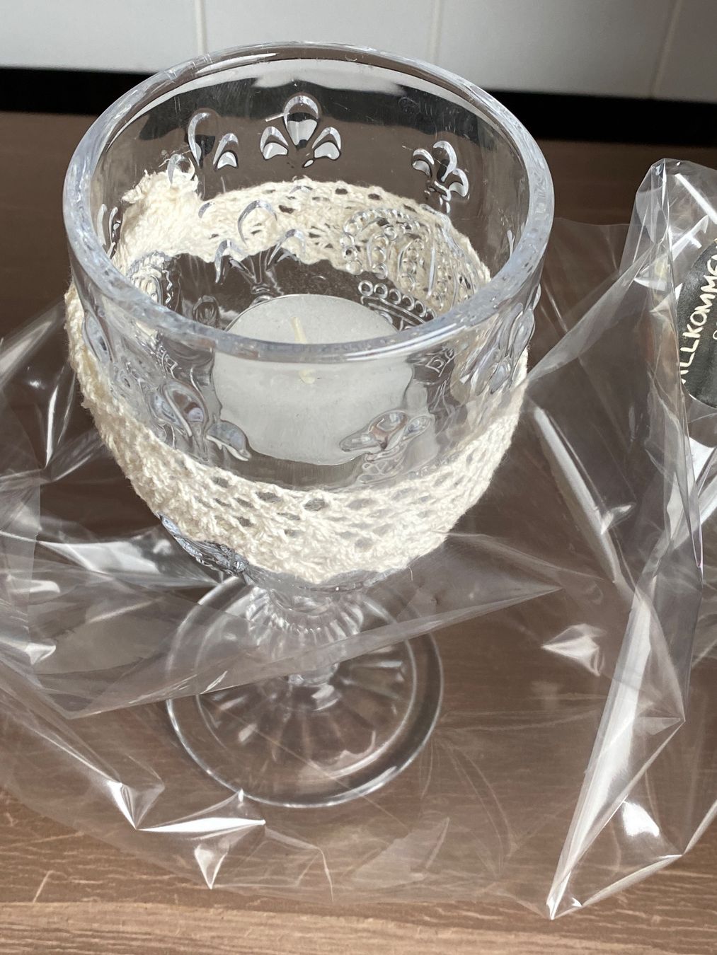 Tutte le decorazioni: DEKO WINDLICHT GLAS – Nuovo e nell'imballaggio originale da Meienried venduto da ManuelaBoutique 1