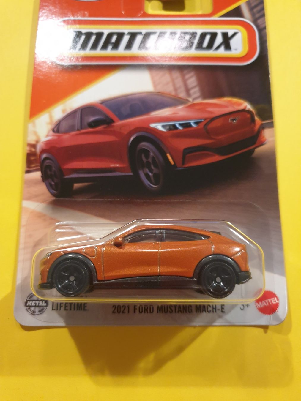 Matchbox Modellini d'auto: Matchbox 2021 FORD MUSTANG MACH-E – Nuovo e nell'imballaggio originale da Oftringen venduto da Rotor 2