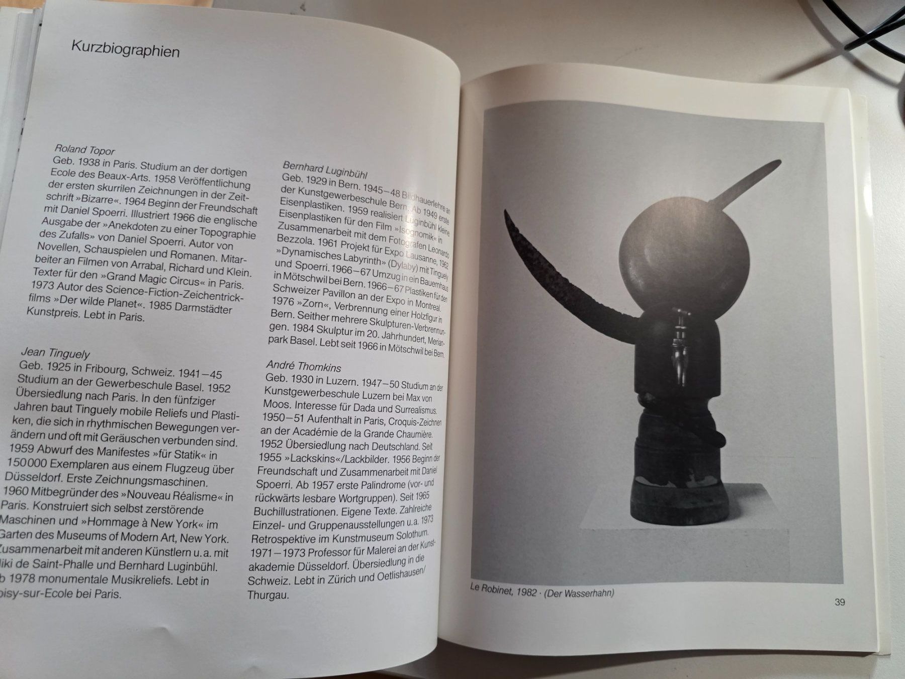 Bücher: Daniel Spoerri - Spendhaus Reutlingen 1984 – Gebraucht aus Walterswil BE von Lonitti 9