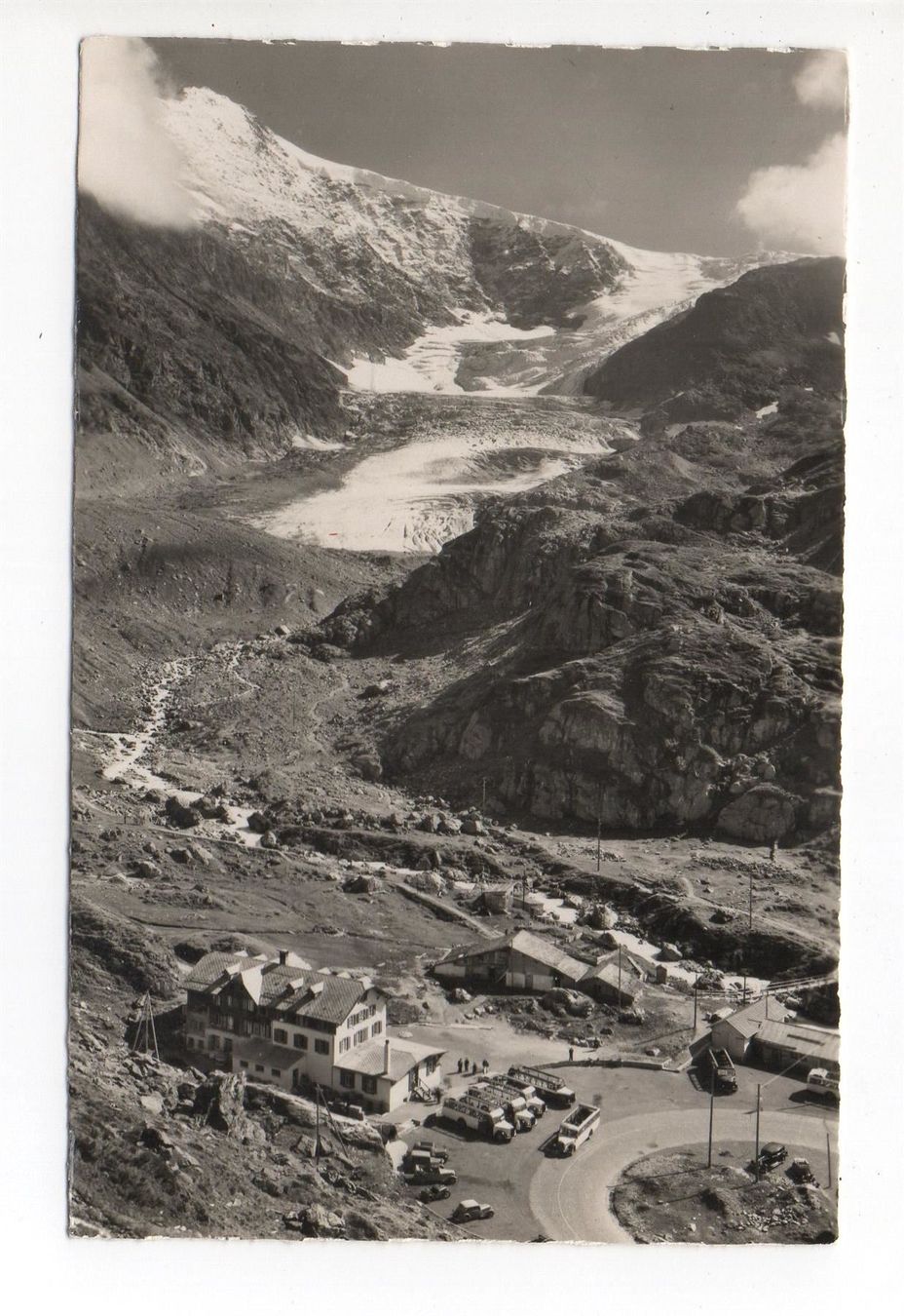 Cartoline postali: SUSTENSTRASSE Steingletscher, Postauto – Nuovo (secondo la descrizione) da Jona venduto da philajona