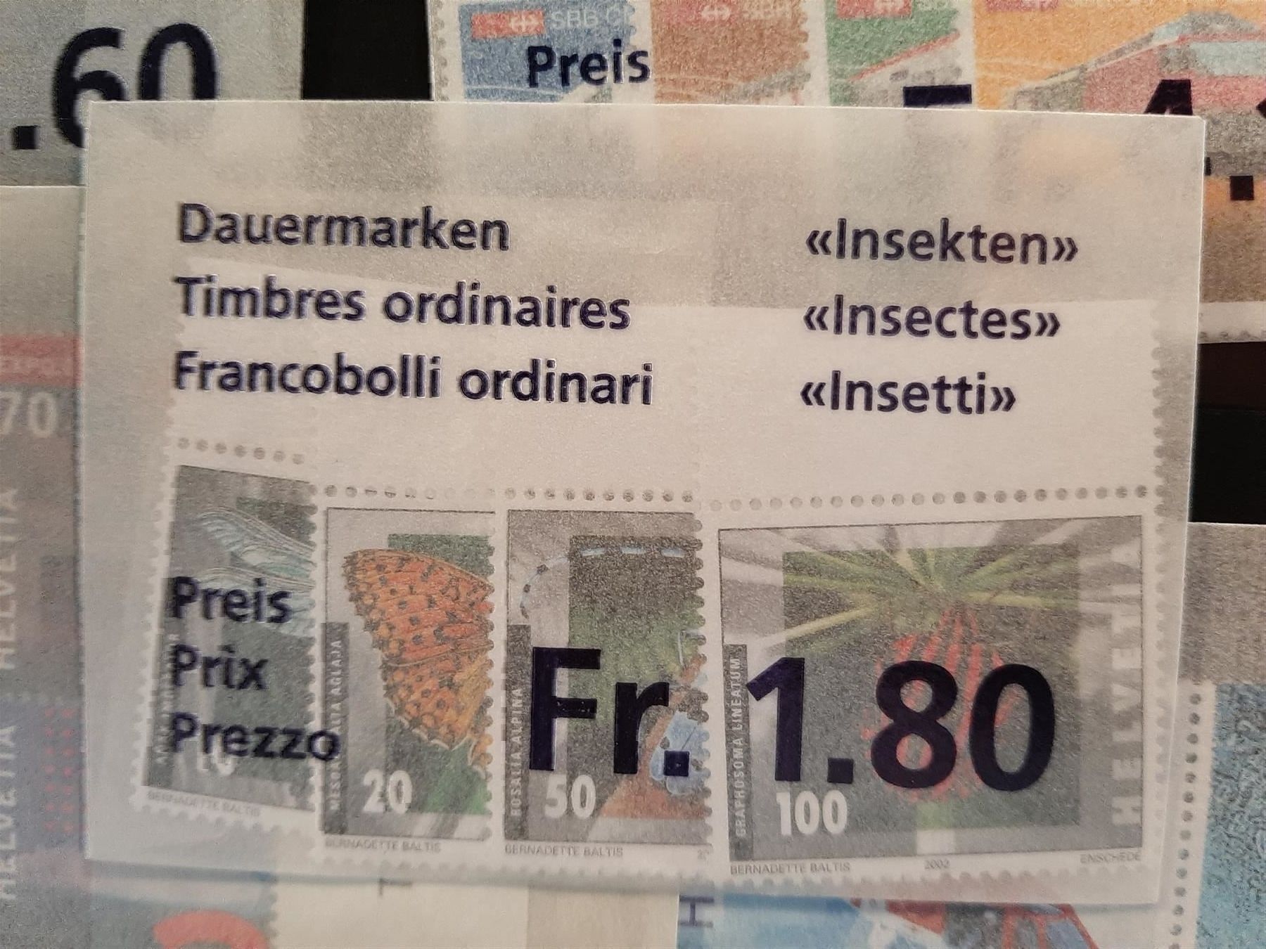 Alle Briefmarken: 2002 Diverse Briefmarken  Postfrisch – Neu (gemäss Beschreibung) aus Affoltern am Albis von Andrezc 3