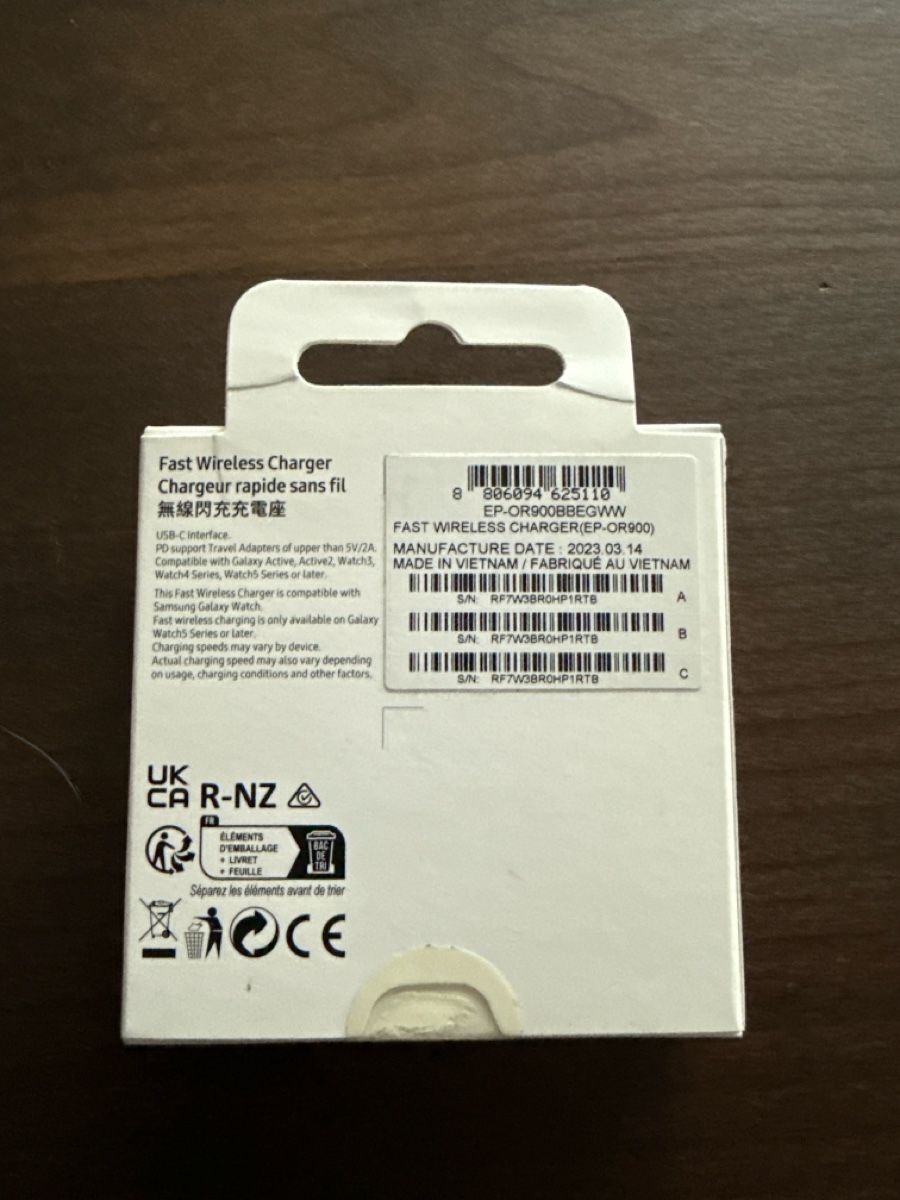 Samsung Accessori per Smartwatch: Fast Wireless Charger – Nuovo e nell'imballaggio originale da Ipsach venduto da Miggeli54 1