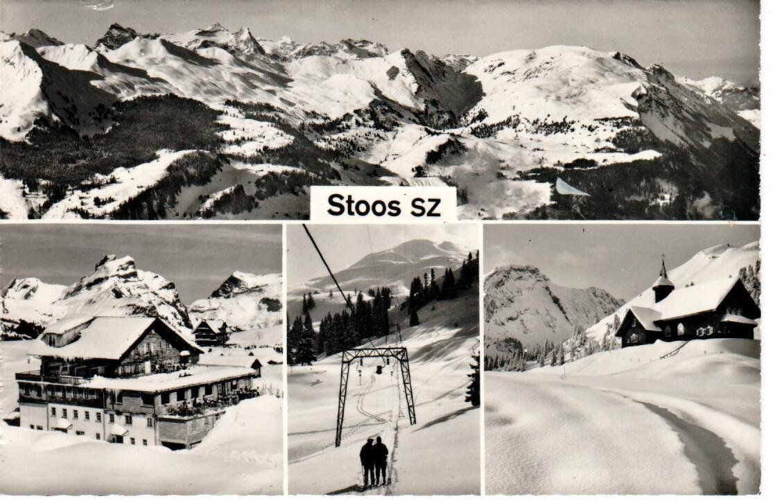 Ansichtskarten: Stoos SZ 1966 – Gebraucht aus Wolhusen von Curver9