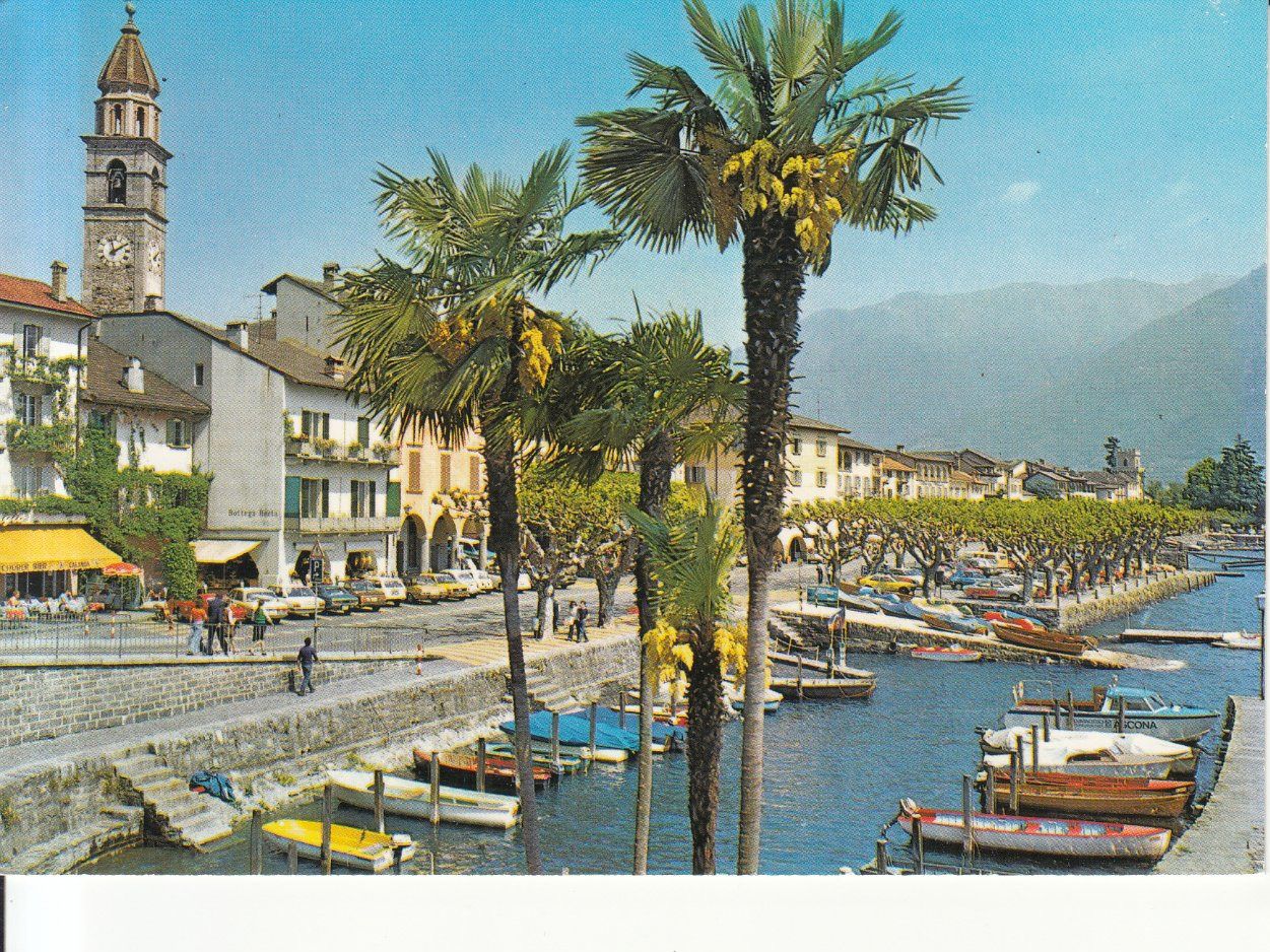 Cartoline postali: Ascona ca. 1980 – Usato da Bürglen TG venduto da StampGraf