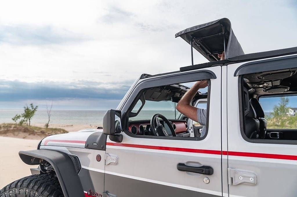 Jeep Tutti pezzi di ricambio auto: Softtop Ruggedridge Jeep Gladiator neuwertig – Nuovo (secondo la descrizione) da Bergdietikon venduto da Calonder_Parts_GmbH 2