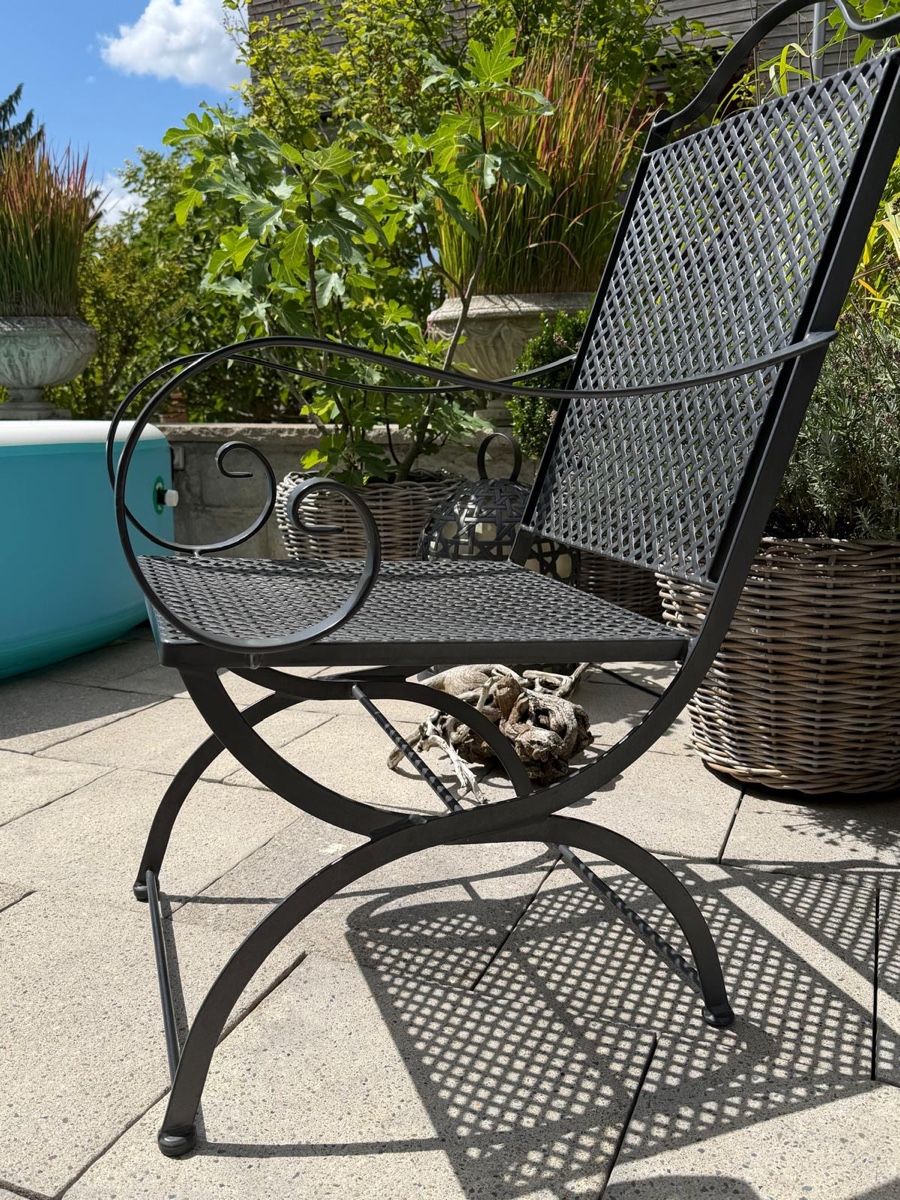 Chaises: 6 Gartenstühle aus Eisen – D'occasion à Zürich par tim_plp5 3