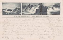 Der Rheinfall bei Schaffhausen 3 Bild Ansicht 1897