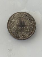2 Franken 1886  Rar