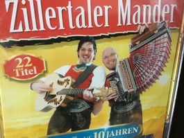 Zillertaler Mander CD – Stimmungsvolle Volksmusik pur!   NEU