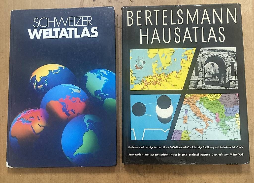 Bücher: Atlanten in Buchform – Gebraucht aus Riehen von Albi2010 1