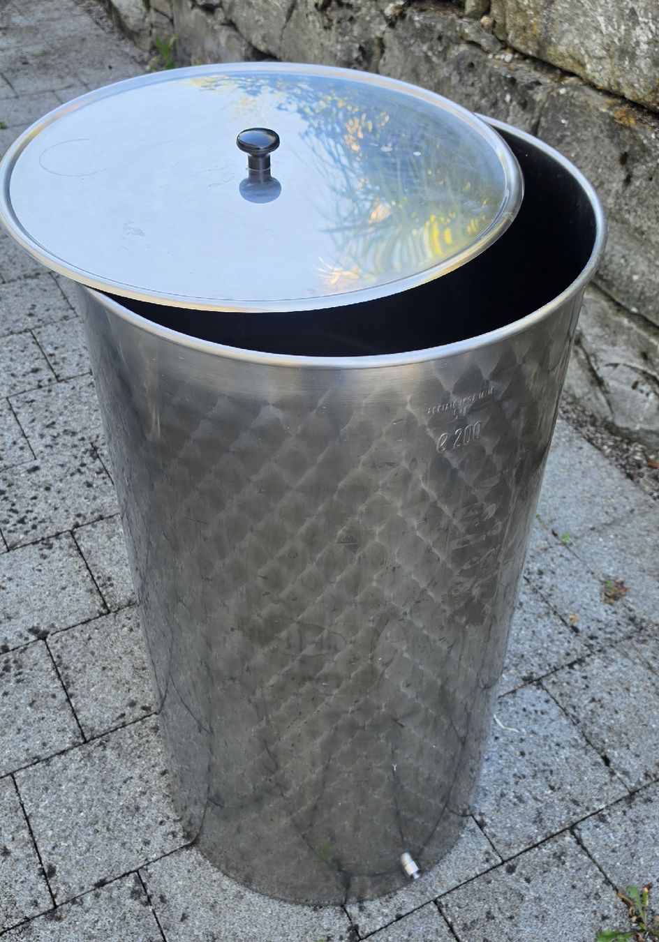 Accessori: Gärtank 200l Edelstahl – Usato da Niederönz venduto da Bajo7 1