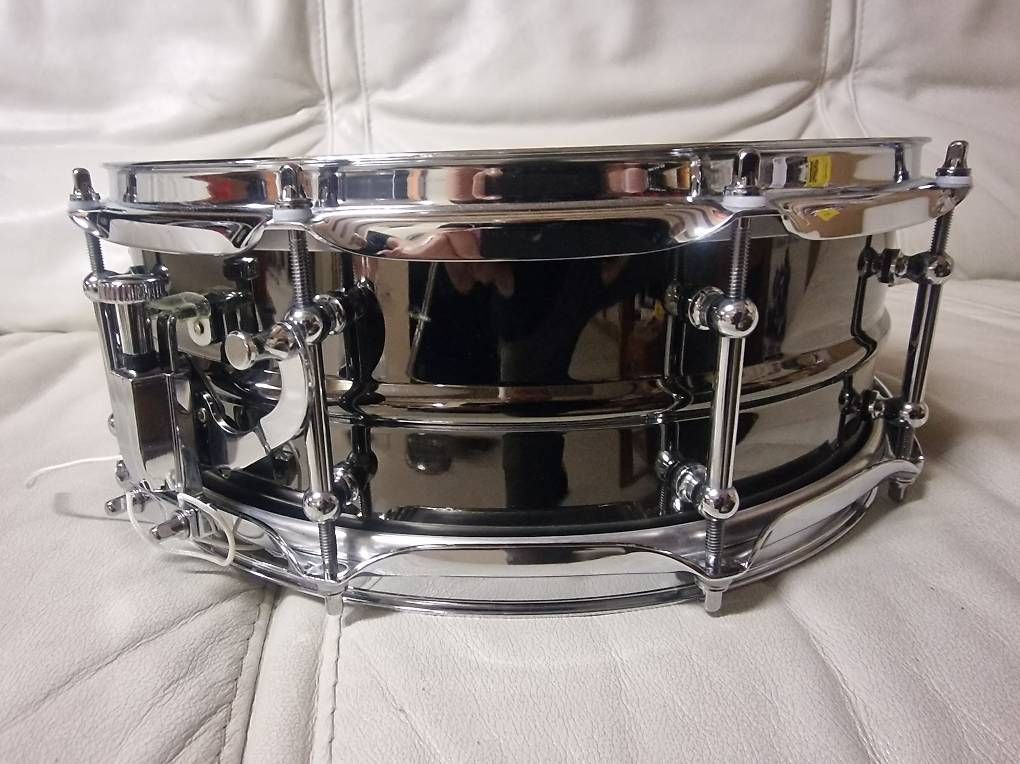 Strumenti musicali: WorldMax 14" x 5'' Black Brass Snare Drum – Usato da Mur (Vully) FR venduto da Bigwhite 3