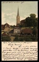 AK Herzogenbuchsee, Kirche und Häuser