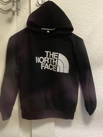 The North Face Hoodie schwarz  gr.ca 140, zettel weg