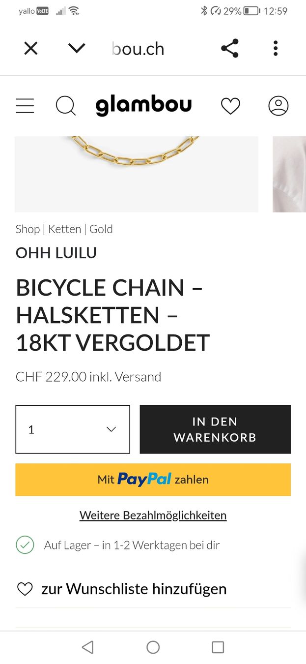 Colliers: Glambou Halskette – Neuf (Voir description) à Wohlen AG par Tiss77 4