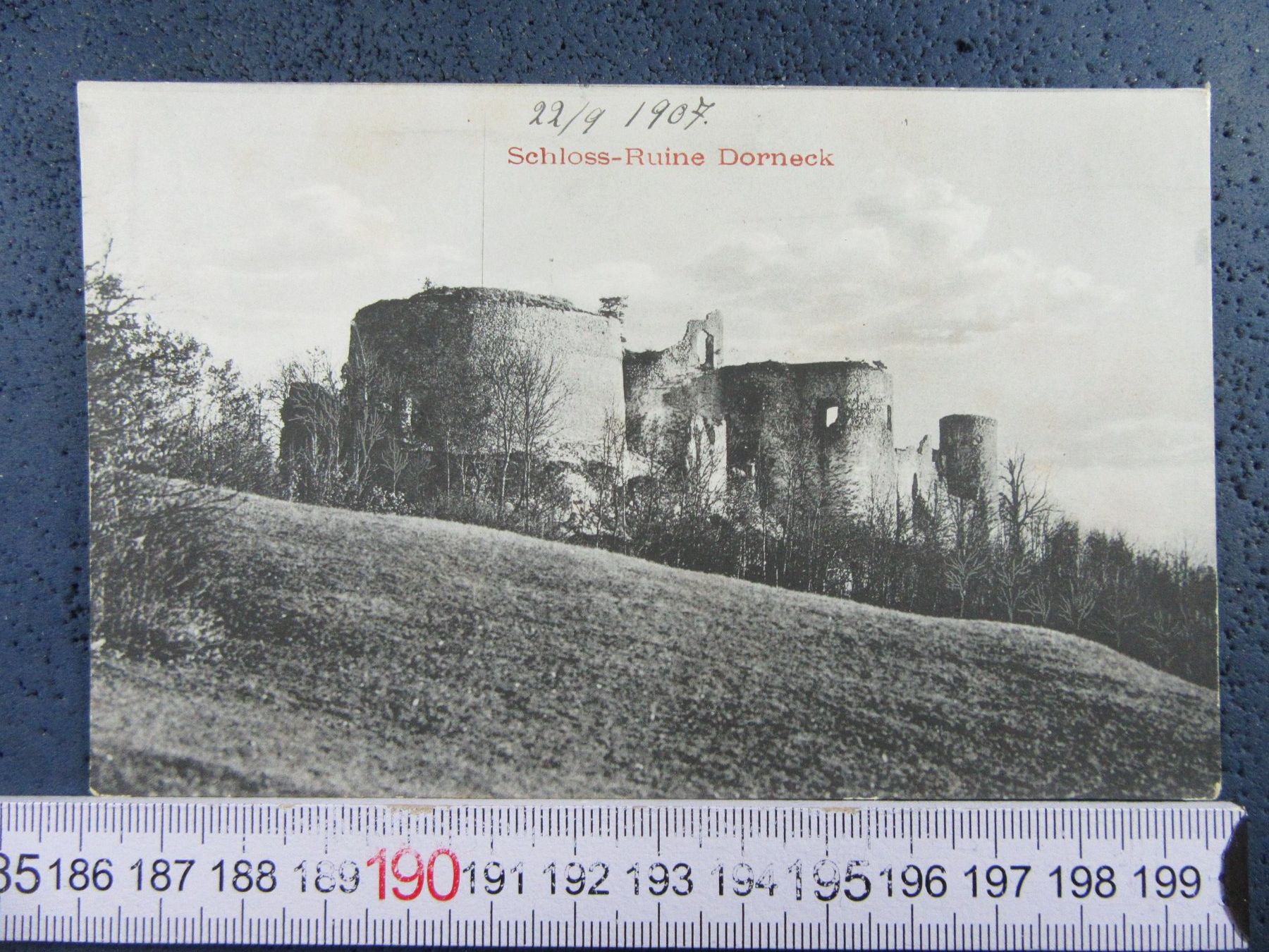 Cartoline postali: SCHLOSS RUINE DORNECK SO AK 1907 – Usato da Ettingen venduto da Hausi4711